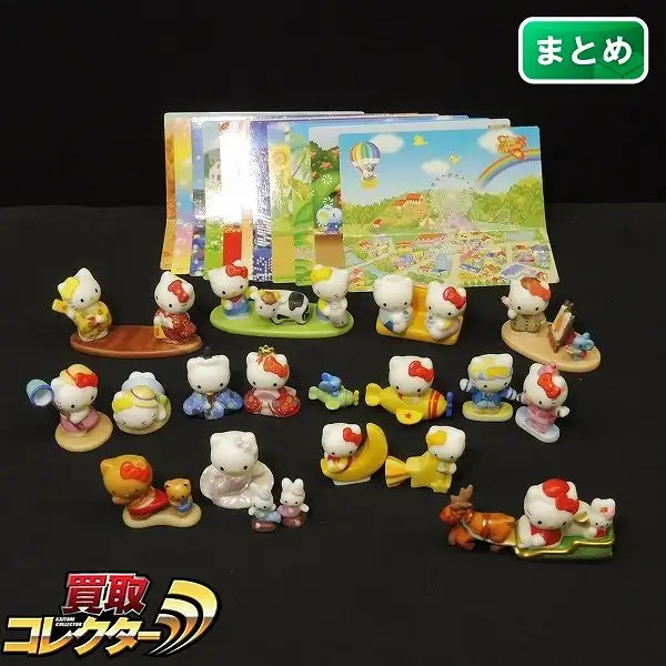 買取】千趣会 ハローキティ マンスリーマスコット 陶器 フィギュア