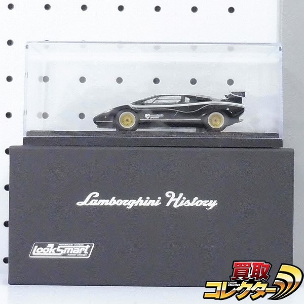 ルックスマート 1/43 ランボルギーニ カウンタック LP500R ブラック