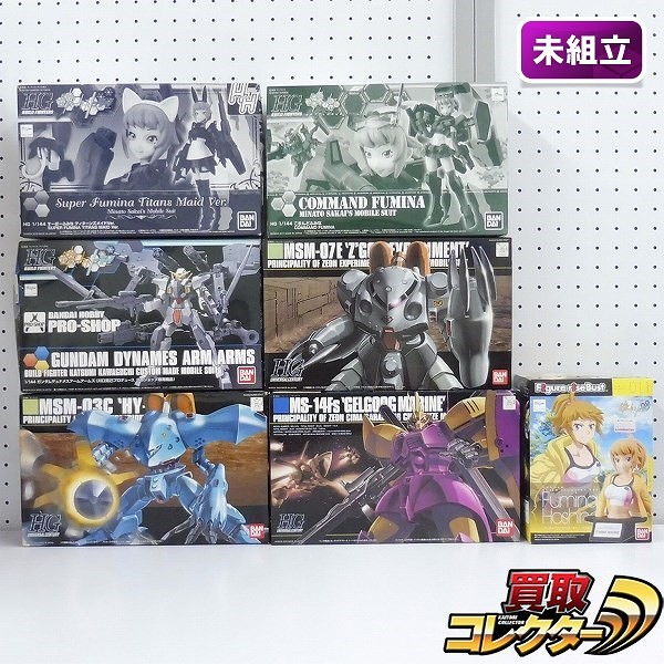 HG 1/144 ガンダムデュナメスアームアームズ ハイゴッグ こまんどふみな 他