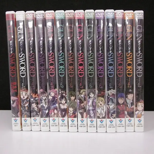 ガンソード 全13巻セット(レンタル落ちDVD)5010 Amazon.co.jp: ガン×ソード [レンタル落ち] 全13巻セット [マーケット