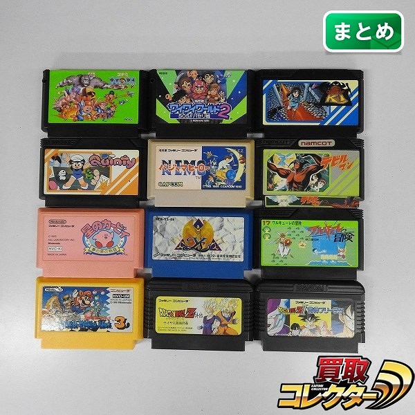 ファミコン ソフト 12点 コナミワイワイワールド Quinty デビルマン 他