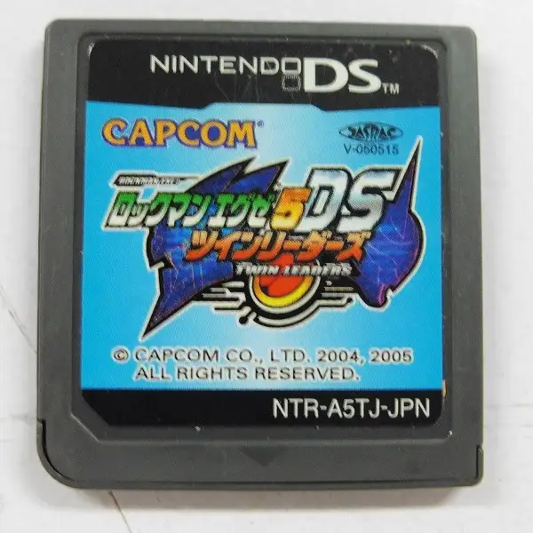 買取】ニンテンドーDS ソフト ロックマンエグゼ5 DS ツインリーダーズ