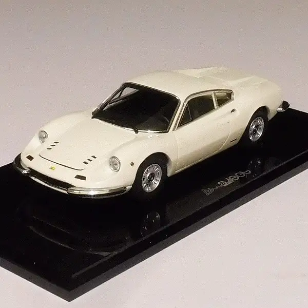 京商　05081W　1/43　フェラーリ　ディーノ 246gt　白 買取】京商 1/43 フェラーリ ディーノ 246gt ホワイト / 05081W