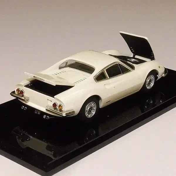 京商　05081W　1/43　フェラーリ　ディーノ 246gt　白 買取】京商 1/43 フェラーリ ディーノ 246gt ホワイト / 05081W