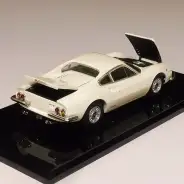 京商　05081W　1/43　フェラーリ　ディーノ 246gt　白 買取】京商 1/43 フェラーリ ディーノ 246gt ホワイト / 05081W
