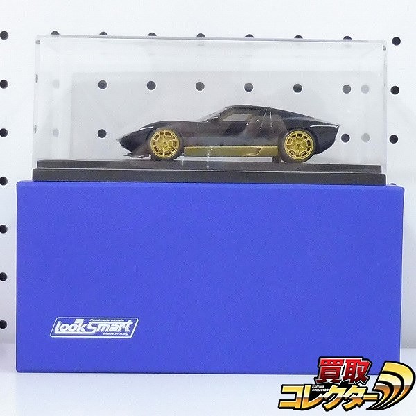 ルックスマート 1/43 ランボルギーニ ミウラ コンセプト LAモーターショー2006 ブラック