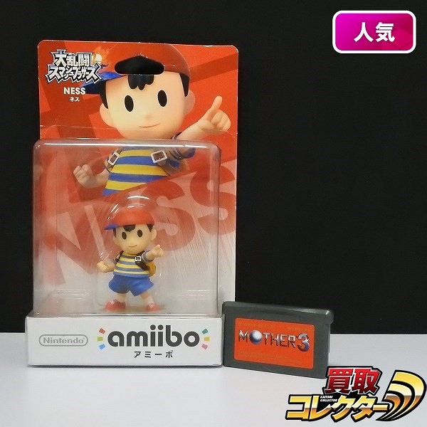 ゲームボーイアドバンス ソフト MOTHER3 + amiibo ネス