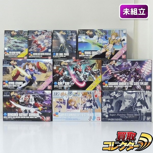 HG 1/144 クロスボーンガンダムX1 フルクロス TYPE.GBFT 戦国アストレイ頑駄無 他