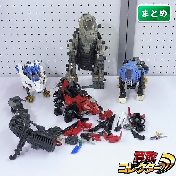 ZOIDS 組済 ゴジュラス シールドライガー ディメトロドン ワイルドライガー