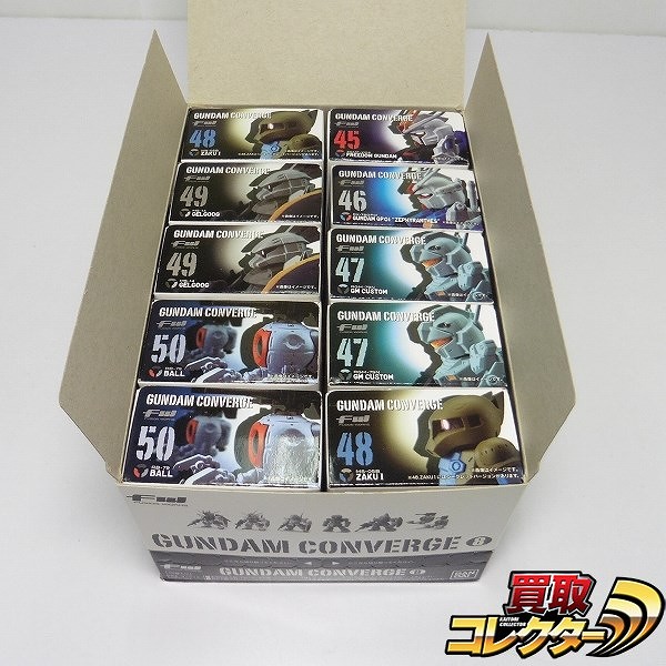 FW ガンダムコンバージ8 店頭展BOX付 フリーダムガンダム ゲルググ ジムカスタム 他