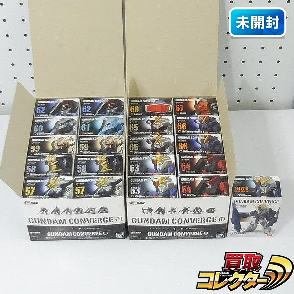 FW ガンダムコンバージ 10 11 各1BOX + ゼータガンダム セブンイレブン限定カラーver.