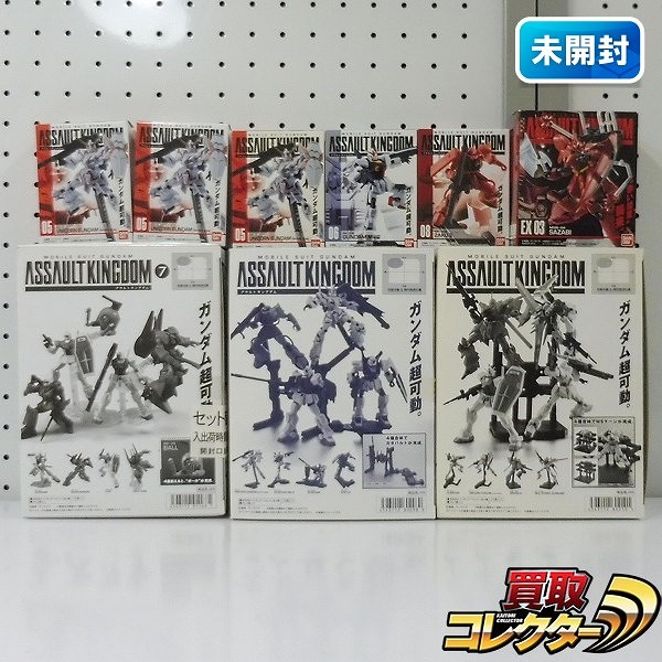 機動戦士ガンダム ASSAULT KINGDOM ユニコーンガンダム シナンジュ ガンダムMk-II シャア専用ザク 他