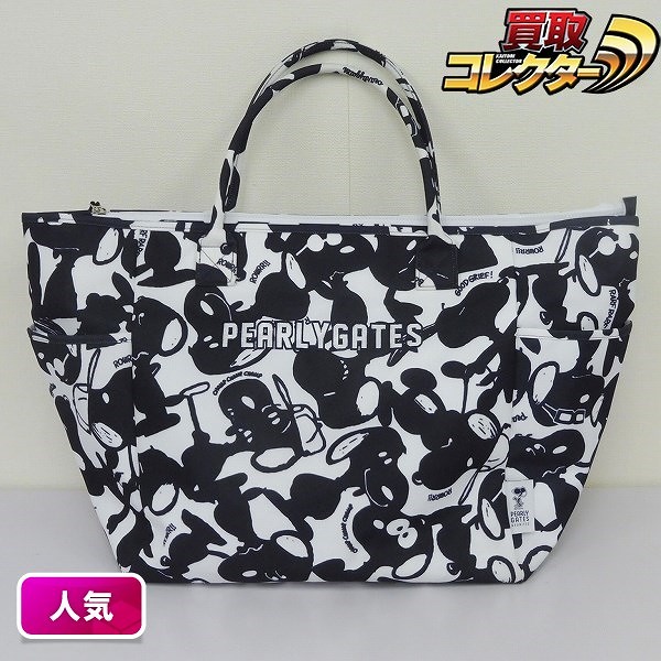 PEARLY GATES スヌーピー コラボ 2018 ロッカーバッグ