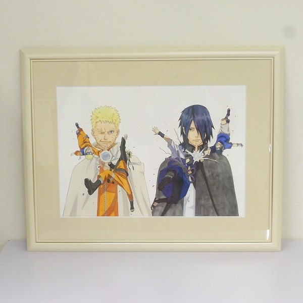 買取】受注生産限定品 NARUTO展 複製原画 ナルト＆サスケver. | アニメ グッズ | 実績価格【買取コレクター】