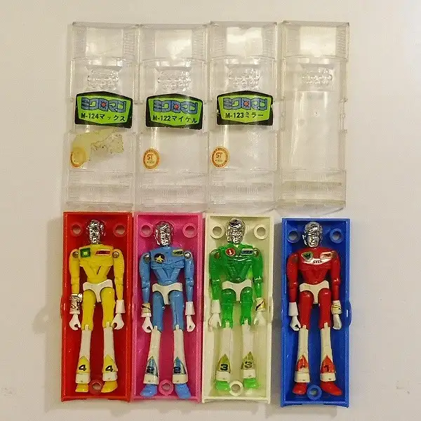 ミクロマン　3体　メイスン／マイケル／ミラー タカラ　1975年頃 ミクロマン 3体 メイスン／マイケル／ミラー タカラ 1975年頃 【公式通販】