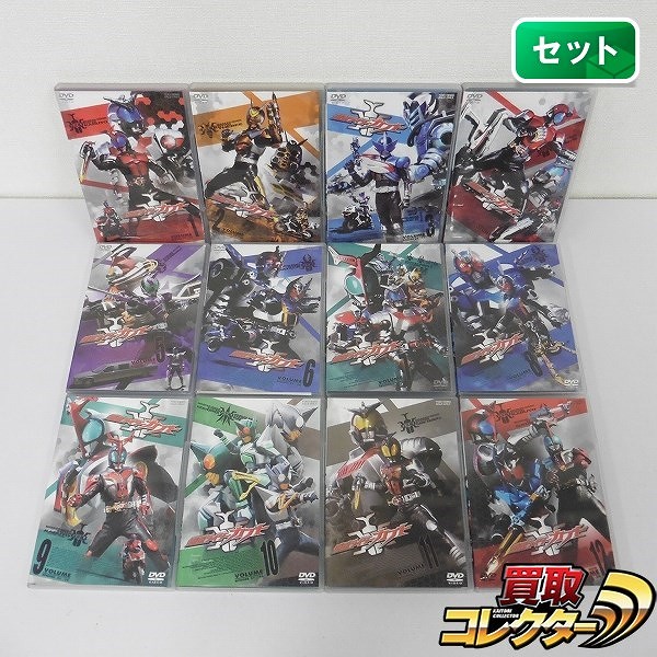 DVD 仮面ライダーカブト 全12巻