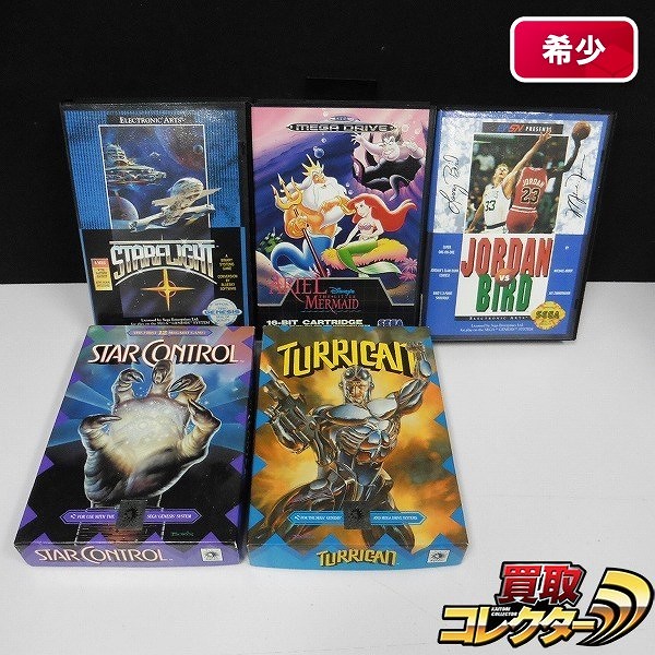 SEGA GENESIS ソフト TURRIGAN STARFLIGHT STARCONTROL 他
