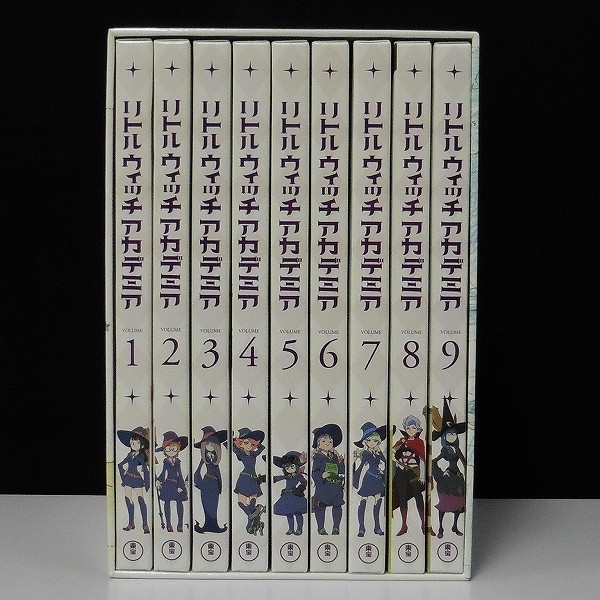 買取】Blu-ray リトルウィッチアカデミア 全9巻 収納BOX付 | アニメ DVD / BD(ブルーレイ) | 実績価格【買取コレクター】