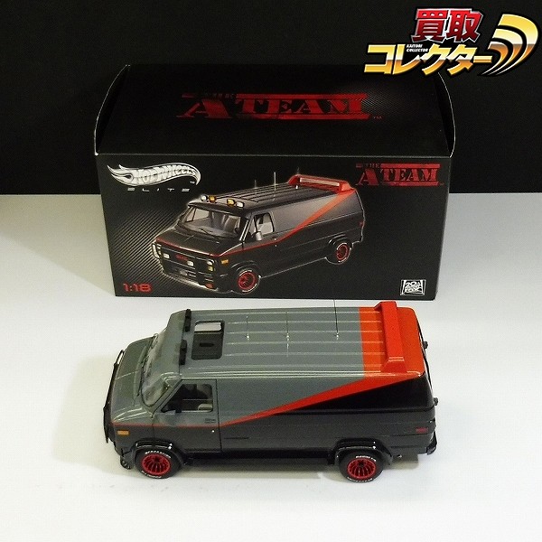 ホットウィール エリート 1/18 THE A TEAM GMC バン / 特攻野郎Aチーム