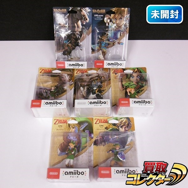 amiibo ゼルダシリーズ リンク 騎乗 弓 ムジュラの仮面 他