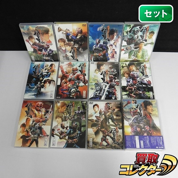 DVD 仮面ライダー響鬼 全12巻