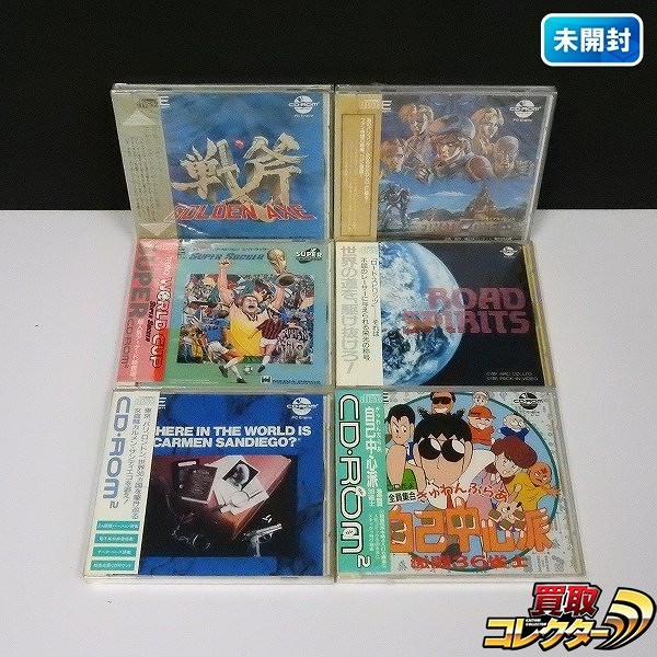 PCエンジン CD-ROM2 ソフト ゴールデンアックス ファイナルゾーン2 ロードスピリッツ 他