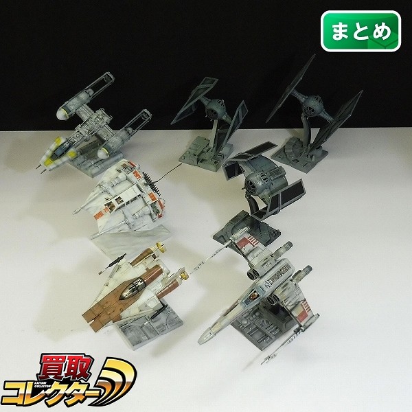 バンダイ 1/72 スター・ウォーズ エピソード4～6 Xウイング タイアドバンスト 他