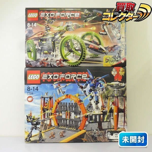買取】LEGO レゴ エクソフォース 7709 センタイの砦 8108 移動要塞 