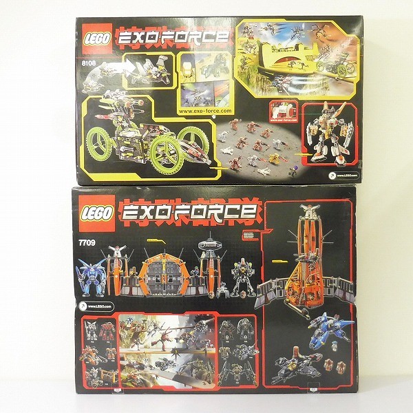 買取】LEGO レゴ エクソフォース 7709 センタイの砦 8108 移動要塞 