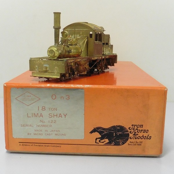 Iron Horse Models O n3 18トン LIMA SHAY No.122 機関車
