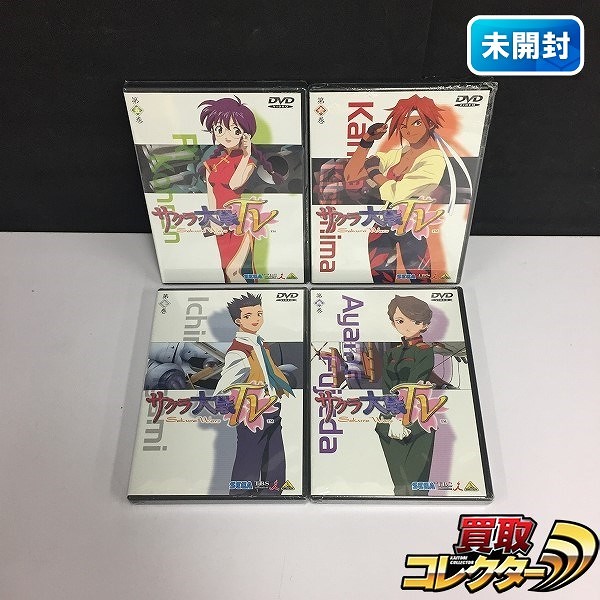 DVD サクラ大戦TV 第五巻 第六巻 第七巻 第八巻