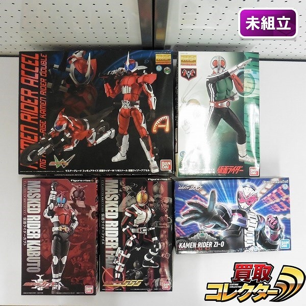 バンダイ MG 仮面ライダー新1号 フィギュアライズ6 仮面ライダーファイズ 他