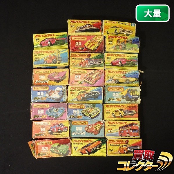 MATCHBOX マスタング 消防車 ホバークラフト コスモービル 他
