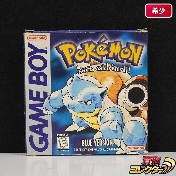 ゲームボーイ ソフト 北米版 ポケットモンスター 青 / Pokemon Blue Version