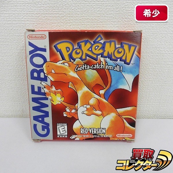 ゲームボーイ ソフト 北米版 ポケットモンスター 赤 / Pokemon RED VERSION