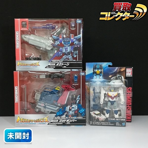 トランスフォーマー レジェンズ ゴッドボンバー オクトーン タイタンズリターン ブレイクアウェイ