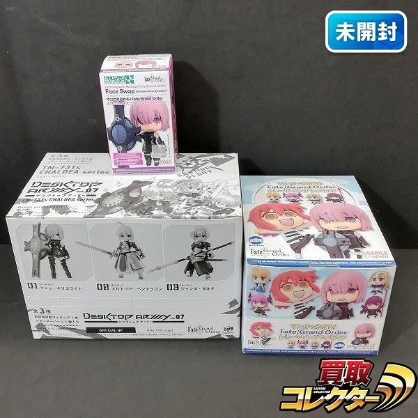 デスクトップアーミー カルデアシリーズ 1BOX ねんどろいどもあ とりかえっこフェイス マシュ・キリエライト 他