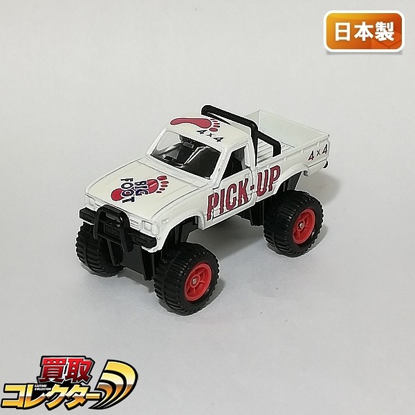 トミー ビックタイヤ NO.3 トヨタ ハイラックス 4WD 白 ホワイト