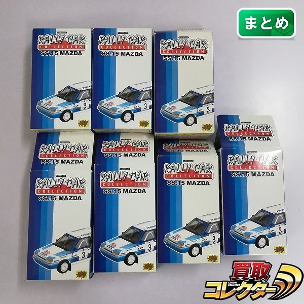 CM'S 1/64 RALLY CAR COLLECTION SS.15 MAZDA 全7種 コンプ