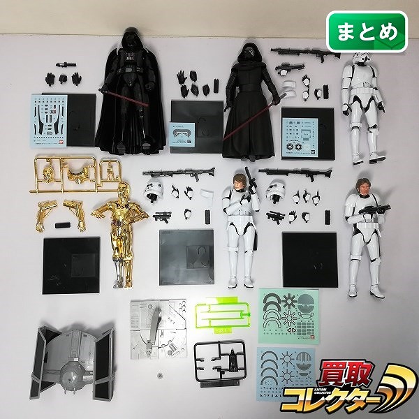 スター・ウォーズ プラモデル 1/12 ダース・ベイダー カイロ・レン ルーク・スカイウォーカー ストームトルーパーver. 他