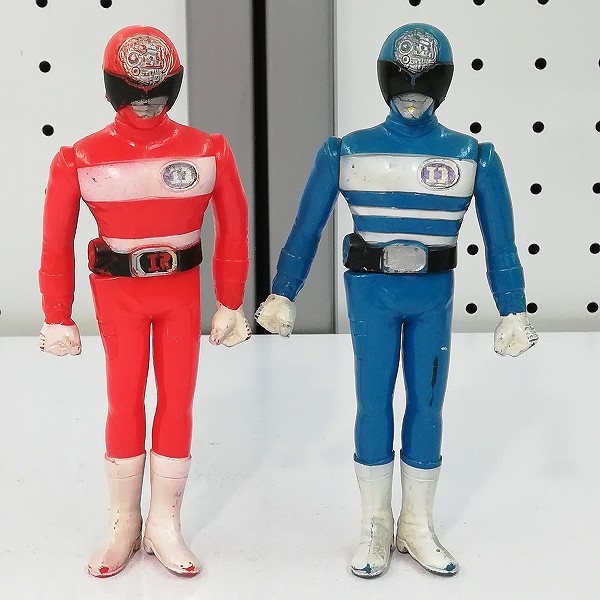 買取】ポピー 電子戦隊デンジマン ソフビ デンジレッド デンジブルー デンジイエロー デンジグリーン | スーパー戦隊 | 実績価格【買取コレクター】