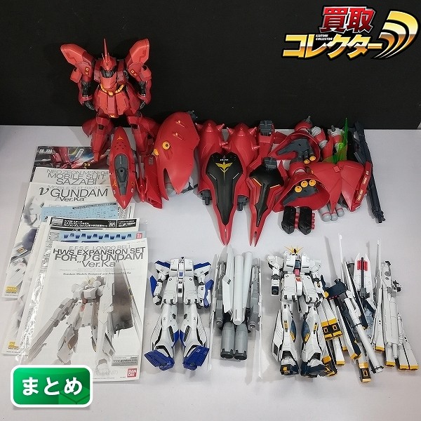 MG 1/100 サザビー Ver.Ka Hi-νガンダム HWS拡張セット 他