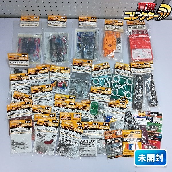 ミニ四駆PRO グレードアップパーツ ネオファルコンクリアボディーセット ショートスタビローラーセット 他