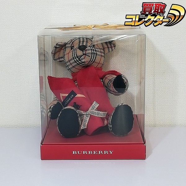 バーバリー BURBERRY テディベア ぬいぐるみ ハンカチ