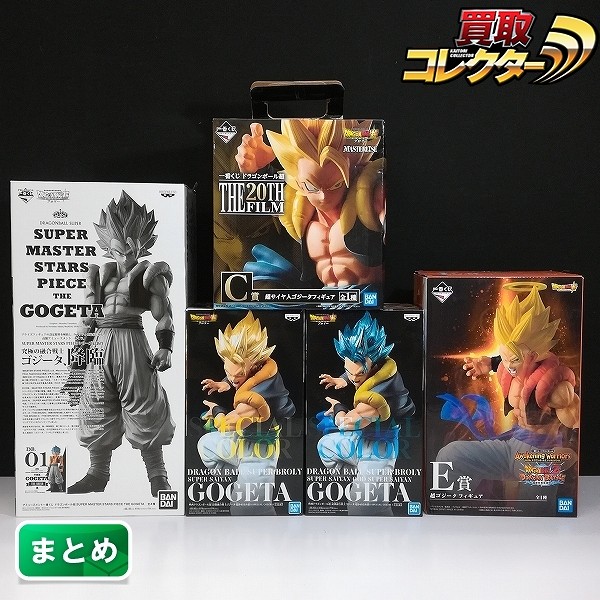 一番くじ ドラゴンボール Awakening warriors with ドラゴンボールZ ドッカンバトル E賞 超ゴジータ フィギュア 他