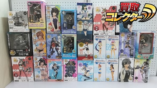 艦これ プレミアムフィギュア 照月 初月 水着mode EXQフィギュア 榛名 お買い物mode 他