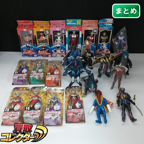 ウルトラヒーローシリーズ ウルトラ怪獣シリーズ ソフビ マガゼットン ウルトラマンネオス ウルトラマンレジェンド 他