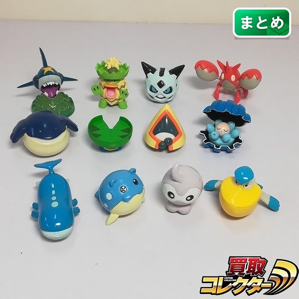 ポケモン モンコレ ユキワラシ オニゴーリ ホエルコ ホエルオー ヘイガニ サメハダー 他