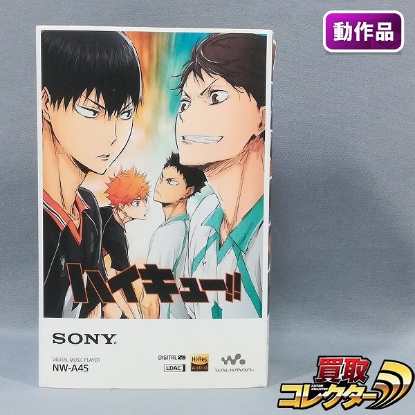 SONY ウォークマン NW-A45 ハイキュー!! 烏野高校 モデル 排球部 モデル