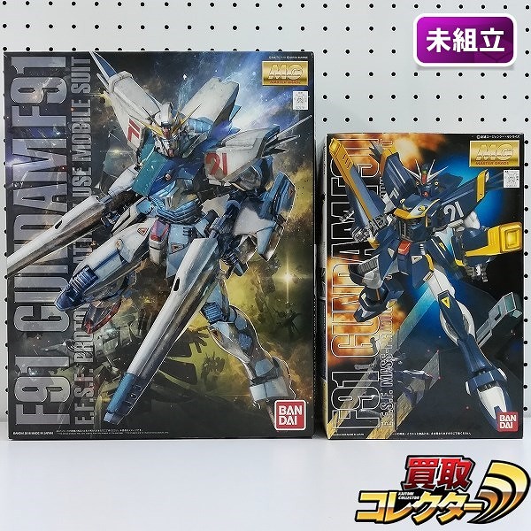 MG 1/100 ガンダムF91 ver.2.0 + ガンダムF91 ハリソン・マディン専用機